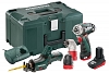 Комплект аккумуляторных инструментов Metabo Combo SET 2.2 10.8 V Quick Pro