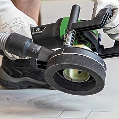 Эксплуатация станка для сухого алмазного сверления плитки Eibenstock EFB 68 Эксплуатация станка для сухого алмазного сверления плитки Eibenstock EFB 68