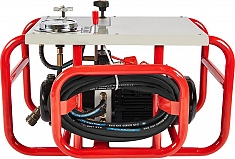 Гидростанция гидравлического стыкового сварочного аппарата для пэ труб Gas Fusion Red-400 Гидростанция гидравлического стыкового сварочного аппарата для пэ труб Gas Fusion Red-400