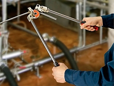 Использование трубогиба ручного рычажного Ridgid 608