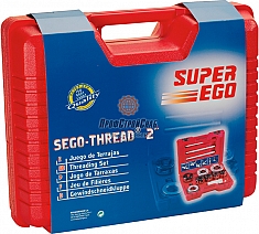 Упаковка клуппа ручного Super-Ego 600 Set Professional 1"-1 1/4"-1 1/2"-2" BSPT R