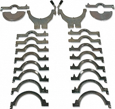 Вкладыши и зажимы механической стыковой сварочной машины Ritmo VR 250 Вкладыши и зажимы механической стыковой сварочной машины Ritmo VR 250